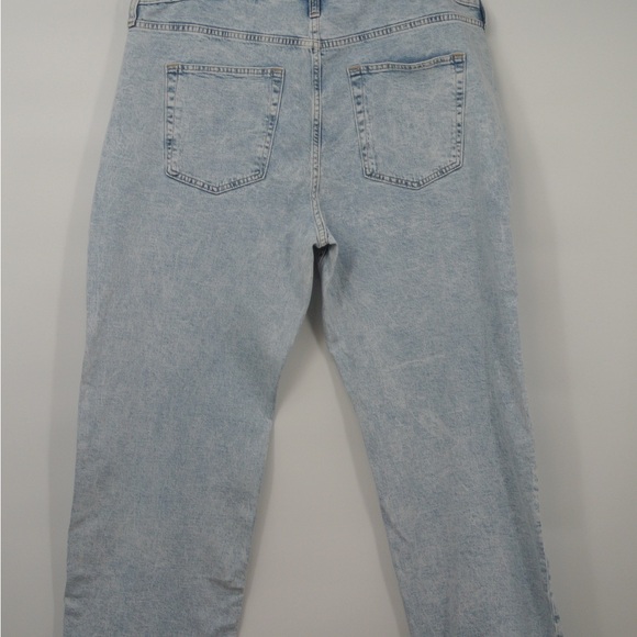 GAP ✨NWT 💿 Vintage Wash‎ ‘90’s Loose Wide Leg Jeans 🪴 Organic Cotton - Picture 6 of 12